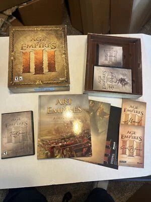 Age of Empires 3 Collectors Edition PC Big Box COMPLETE SET W/KEY. - Image 1 of 4