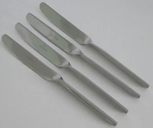 Villeroy & Boch NEW WAVE Stainless DINNER KNIVES Set of 4 - Picture 1 of 6