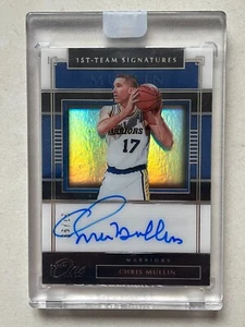 2019-20 Panini One and One Chris Mullin erstes Team auf Karte autoversiegelt 37/99 - Bild 1 von 2