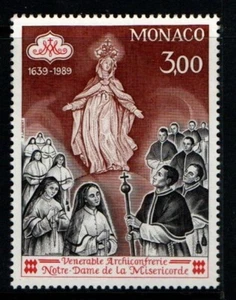 Monaco 1989 Archconfrerie de la Misericorde SG1943 MNH - Bild 1 von 1