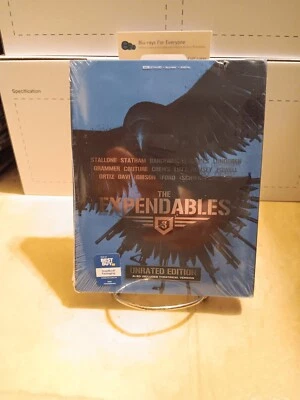The Expendables 3 4K SteelBook Blu-ray Best Buy Exclusive 2014 No Dent ShpNxtDay - Image 1 of 4