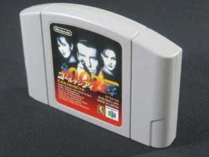 Golden eye 007 64 Nintendo N64 Authentic tested only cartridge game Japan JP - Picture 1 of 8