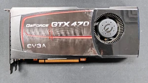 EVGA NVIDIA GeForce GTX 470, 1.25GB GDDR5, PCIe 2.0 16x - Picture 1 of 6