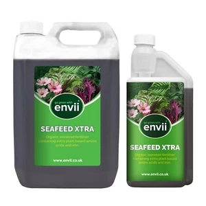 Envii SeaFeed Xtra Organic Liquid Seaweed Fertiliser - Multipurpose Plant Food - Picture 1 of 11