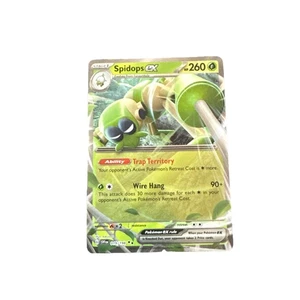 Spidops ex - 019/198 - Double Rare - Scarlet & Violet Base - Pokemon Card - NM/M - Picture 1 of 12