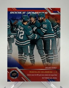 2025 Upper Deck National Hockey Card Day Macklin Celebrini RC #NHCD-31 Sharks - Picture 1 of 2