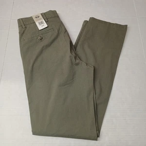 Dockers Motion Chino Slim Fit Pants Men's Size 29x32 Green Stretch Flex Waist - Picture 1 of 8