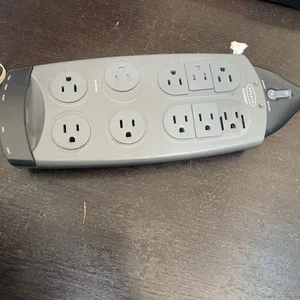 Belkin SurgeMaster F9G930-10-GRY surge protector 9 outlets Phone, DSL, Cable Mod - Picture 1 of 1