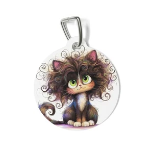 Bunte Tiermarke für Hunde, anpassbarer Haustierausweis, lustiges Hundezubehör, süß [...] - Bild 1 von 5