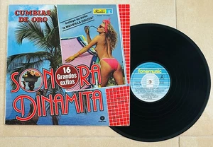 SONORA DINAMITA VINYL LP CUMBIAS ORO SPAIN SALSA 1987 LATIN - Picture 1 of 4