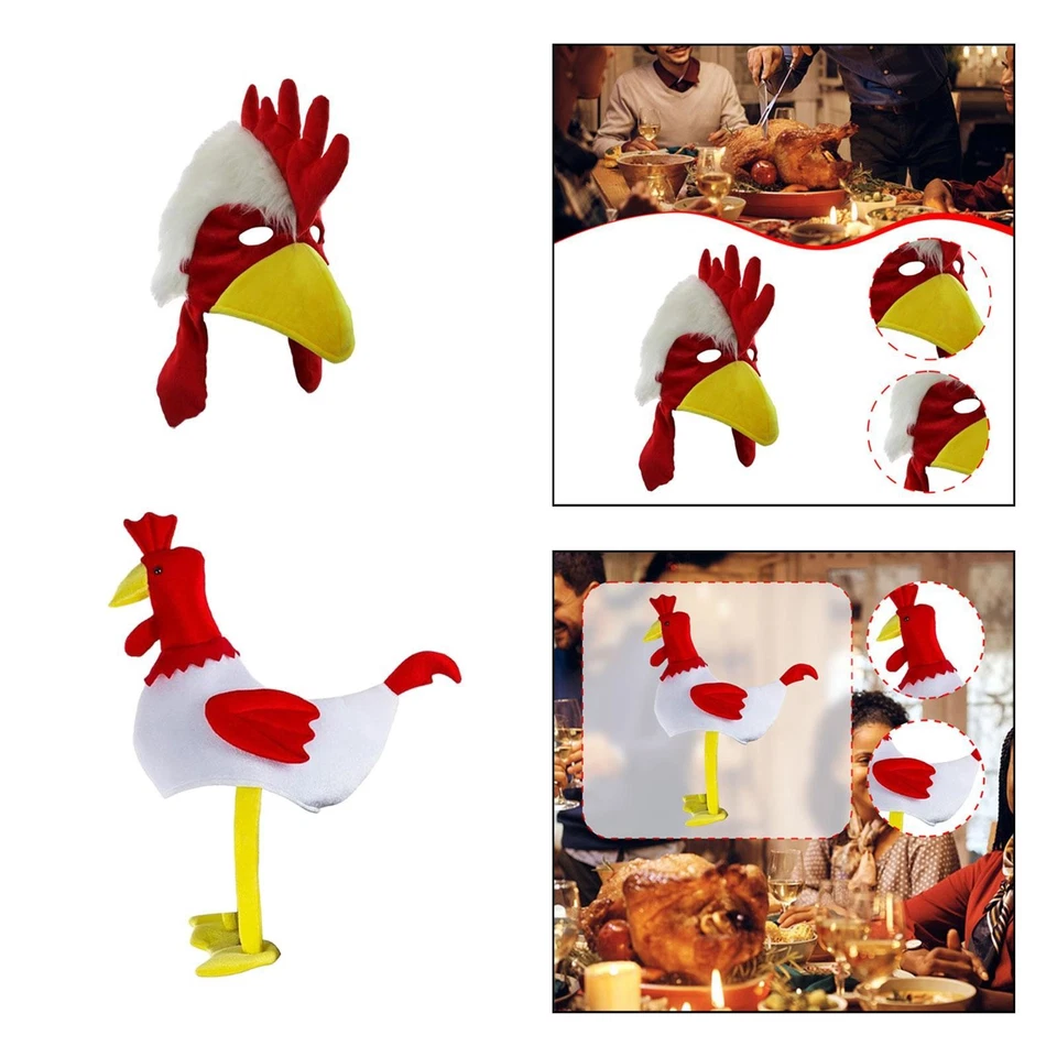 Thanksgiving Hat Handmade Cap Costume Accessory for Cosplay Party Favors Adults - Image 1 of 1