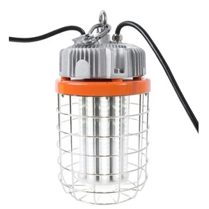 K560 60-Watt Temporary LED Luminaire Plug-in Work Light 7500LM 5000K Stainless - Picture 1 of 1