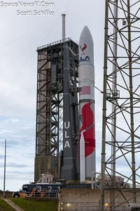 2024 8 de enero 8x10 ULA Vulcan Prueba Vuelo CERT1 LOX TANQUE SLC41 BO BE4 B4 Despegue - Imagen 1 de 1