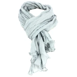 Clj Charles Le Jeune. Chèche. DAKAR, Coton. Gris cendre  - Uni -  - Picture 1 of 4