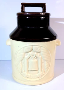 McCoy Bicentennial 1776-1976 Milk Can Cookie Jar Vintage 1976 in EUC - Picture 1 of 11