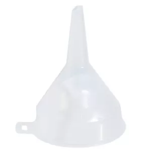 Rigid Straight Spout 18cm Large Clear Plastic Funnel ( 180mm ) - Picture 1 of 1