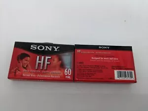 Sony High Fidelity Blank Audio Cassette Tape 60mins - Picture 1 of 2