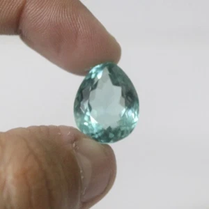 22.0 Ct Certified Natural Awesome Ocean Blue Aquamarine Loose Gemstones Z-454 - Picture 1 of 8