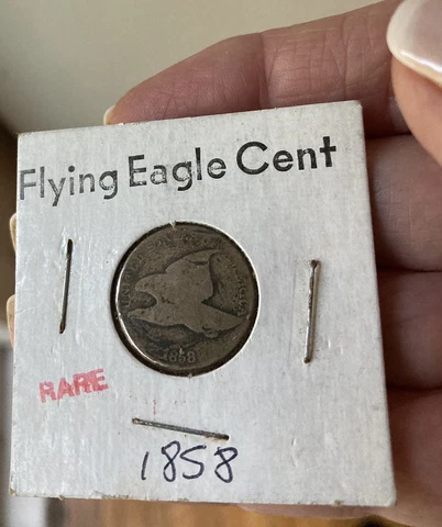 FLYING EAGLE CENT 1858 - USA Penny Cover