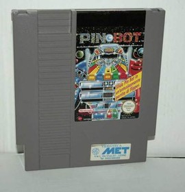 PIN BOT GAME USED NINTENDO NES CARTRIDGE ITALIAN EDITION PAL FR1 42992