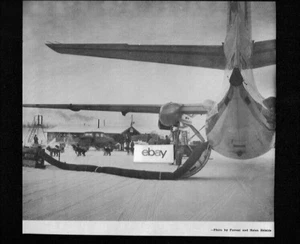 NORTHERN CONSOLIDED PROP-JET F-27A AT SNOWY GALENA, ALASKA AIRPORT 1959 BILD - Bild 1 von 1