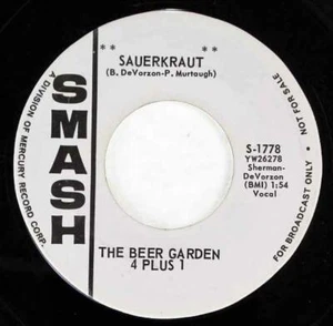 Beer Garden 4 Plus 1, Sauerkraut - New Generation, Smash Records S-1778 - Picture 1 of 1