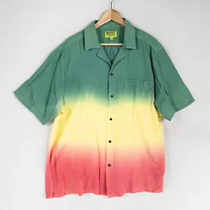 Camisa Banks Journal Deepest Reaches Para Hombre XL Multicolor Desvanecimiento Algodón Abotonado - Imagen 1 de 8