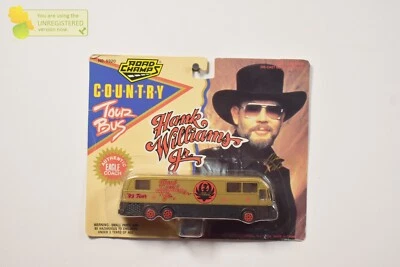 Autobús Road Champs Country Tour Eagle Coach Hank Williams Jr. dorado fundido a presión Foto 1 de 4