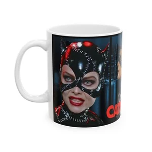 Catwoman Ceramic Mug 11oz, Movie Fan Gift, Coffee Cup, Classic Movie - Picture 1 of 9