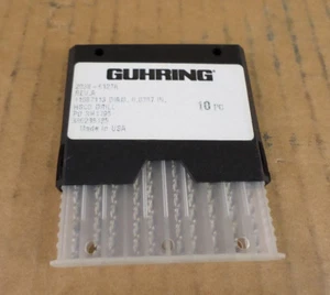 Lot of 10 Guhring 2038-6127A 11144926 Rev. A 0.0787" HSCO Drills - Picture 1 of 2
