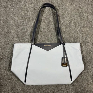 Michael Kors NWT Whitney Small Logo Tote (Admiral/Pale Blue) - Picture 1 of 20