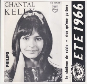 Chantal KELLY * ETE 1966 * FRENCH SWINGING MADEMOISELLE CHANSONS 45 * Listen! - Picture 1 of 4