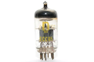 Vintage DDR ECC85 / 6AQ8 / 6L12 Verstärker-Röhre / Audio Tube, gebraucht / used - Bild 1 von 5