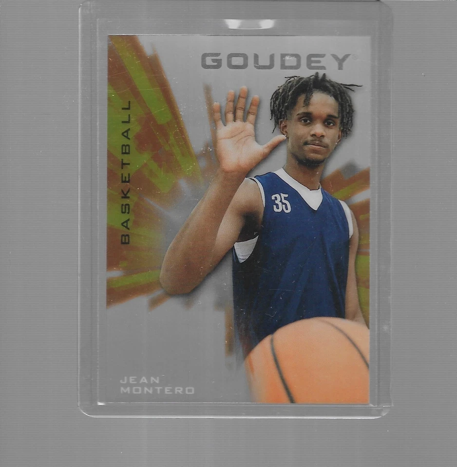 2021 UPPER DECK GOODWIN CHAMPIONS BASKETBALL GOUDEY PLATINUM JEAN MONTERO #G41 - Image 1 of 1