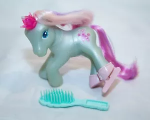 My Little Pony G3 Glitter Glide Ice Dancing Twirling Fun Loop De La Ponies MLP - Picture 1 of 9