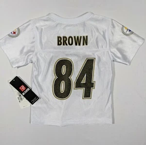 NFL Team Apparel Pittsburgh Steelers Antonio Brown #84 Trikot Shirt Kinder 3T - Bild 1 von 7
