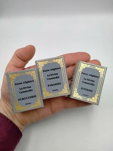 LA DIVINA COMMEDIA DI DANTE ALIGHIERI - MINI LIBRI DA COLLEZIONE - Foto 1 di 11