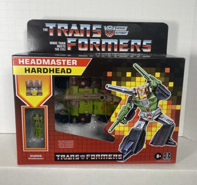 2021 Hasbro - Transformers Headmaster Retro Heroic Autobot Figure: HARDHEAD - Image 1 of 4