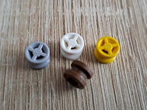 LEGO® 4624 Rad Felge Ø 8 x 6.4 ohne seitliche Kerbe  "FARBEN WÄHLBAR" Classic - Bild 1 von 6