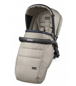 NEW Peg Perego Seggiolino pop-up seat Luxe Beige - Picture 1 of 4