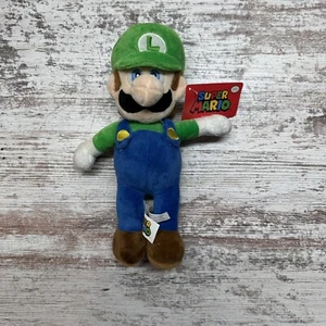 Super Mario All Star Collection LUIGI Nintendo Little Buddy Plush 10in NEW - Picture 1 of 6