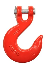 3/8" Haken Lasthaken mit Schäkel Bolzendurchmesser Ø115mm für Kette - W0880 - Bild 1 von 1