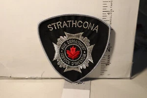 fire patch STRATHCONA FIRE DEPT ALBERTA CANADA GREY BORDERS - Picture 1 of 1