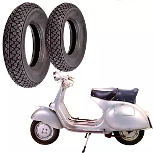 COPPIA GOMME 300 10 3.00 10 MICHELIN S83 VESPA 50 SPECIAL PK 50 80 DOT2022 - Imagen 1 de 3