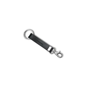 VICTORINOX - Passant Cinturón Cuero Negro Mosquetón-4.1853 - Picture 1 of 1