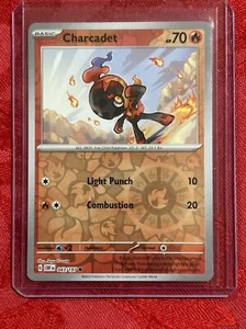 Charcadet [Reverse Holo] #43 Pokemon Obsidian Flames - Picture 1 of 7