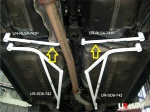 Rear Lower Bar For 2000-2006 Subaru Impreza WRX/STI GDB 2.0 V.7 / 8 /9 4WD - Foto 1 di 5