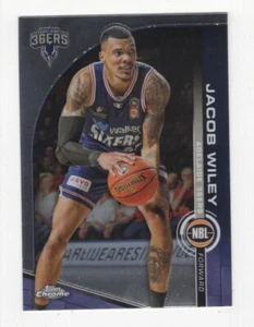 2023/24 TOPPS CHROME NBL BASKETBALL JACOB WILEY ADELAIDE 36ERS #4 - Picture 1 of 1