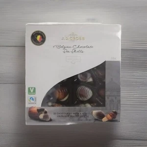 Belgian Chocolate Sea Shells Original 250g Vegetarian (20 Chocolates) J.D.Gross - Picture 1 of 2