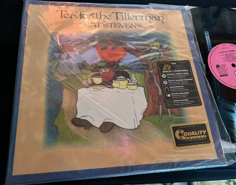 Cat Stevens TEA FOR THE TILLERMAN Audiophile 200g Vinyl LIKE NEW Analogue MINT! - Image 1 of 4